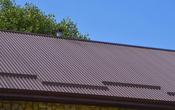 typical Olmstead Green corrugated roof uses