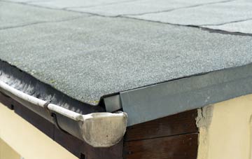 repair or replace Olmstead Green flat roofing?
